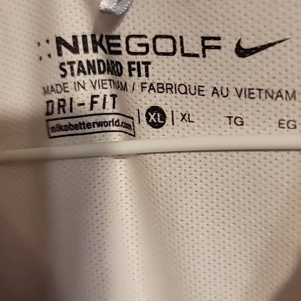 Super nice nike golf polo dry fit xl - Picture 4 of 5
